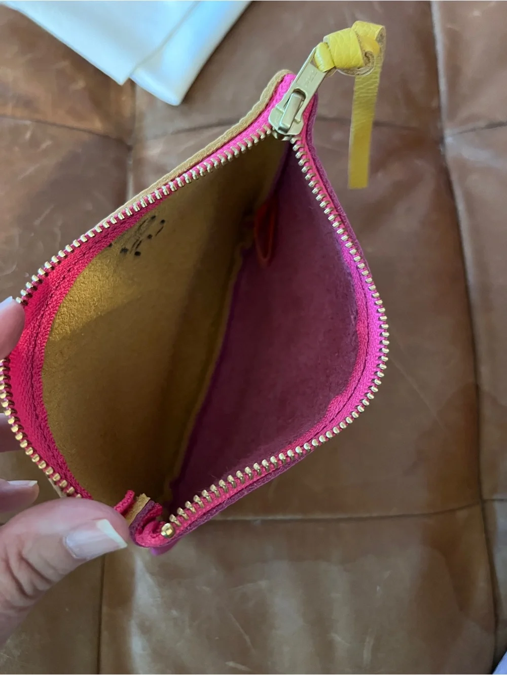 Pair of Baqette Brand Leather Pouches